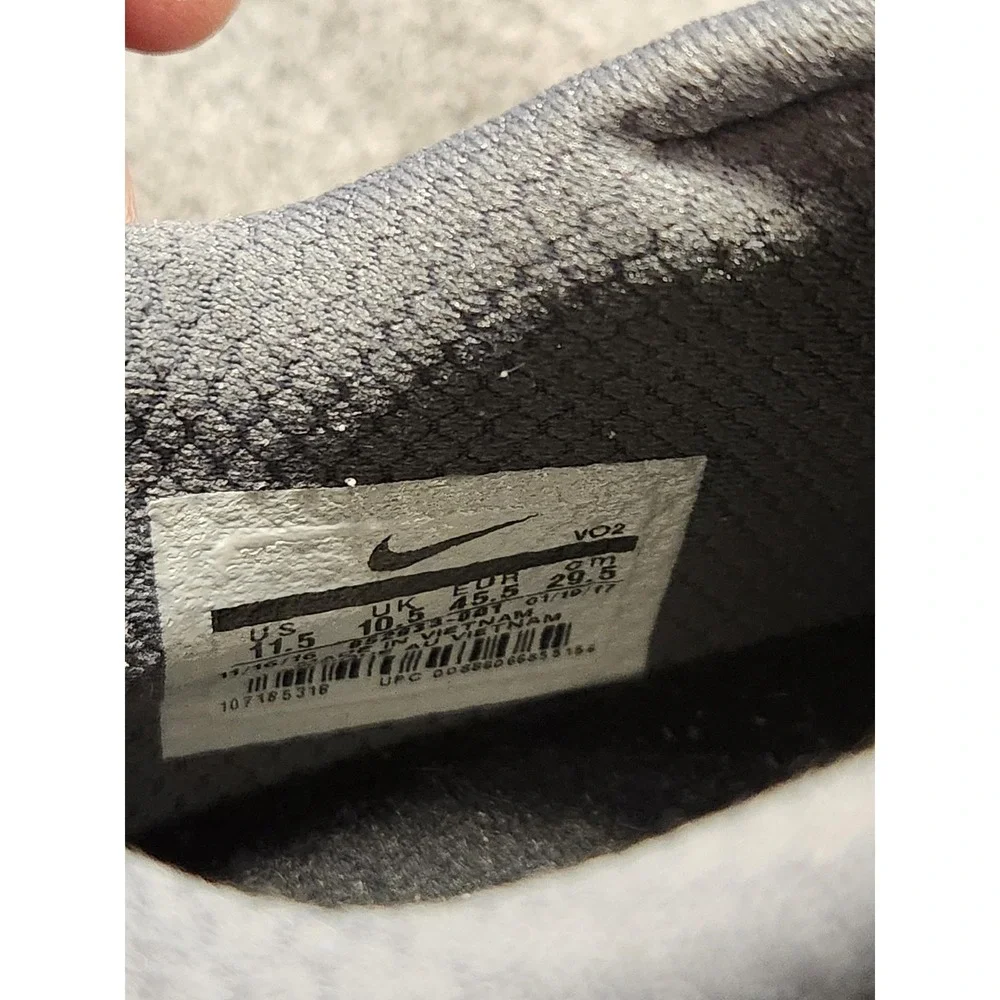 Nike Romaleos 3 Shoes Mens Size 11.5 Gray Weightlifting Training Gym Sneakers